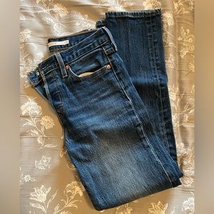 Levi’s Wedgie Blue Jeans 25